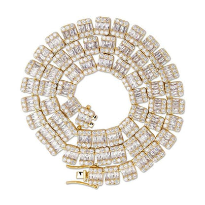 10mm Men Tennis Necklace